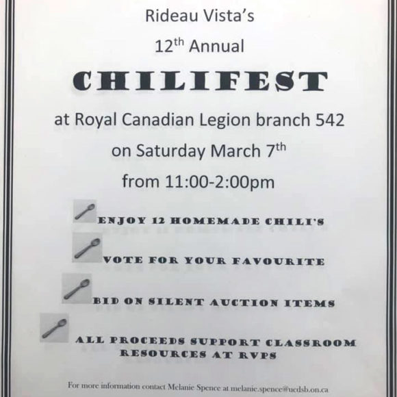 Rideau Vista’s 12th Annual Chilifest