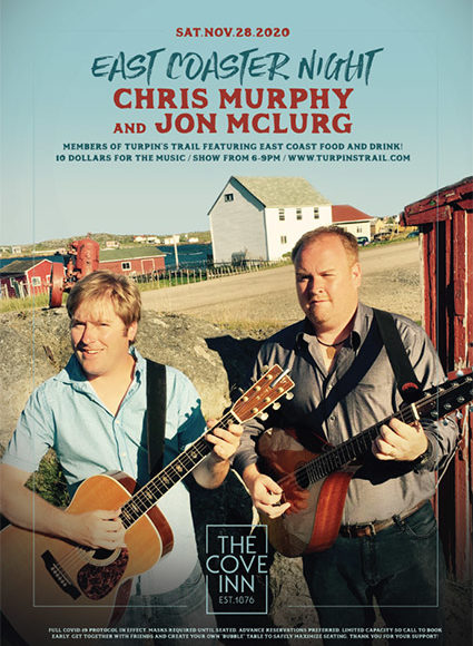 East Coaster Night with Chris Murphy + Jon McLurg
