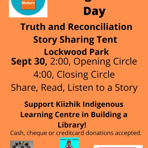 Orange Shirt Day Truth and Reconciliation Story Sharing Tent