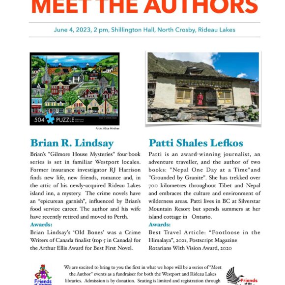 Meet the Authors at Shillington Park